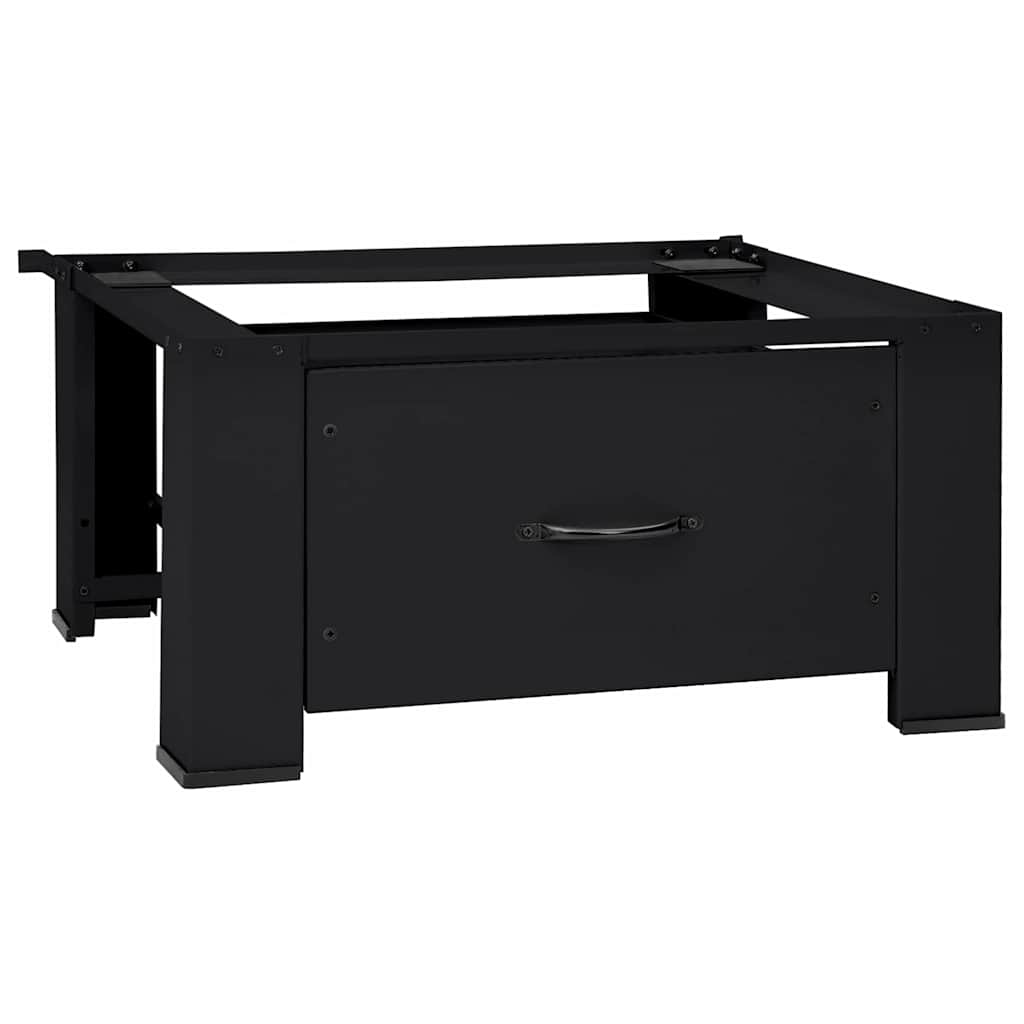 Wasmachine Pedestal Zwart 64 x 55 x 32,5 cm Staal