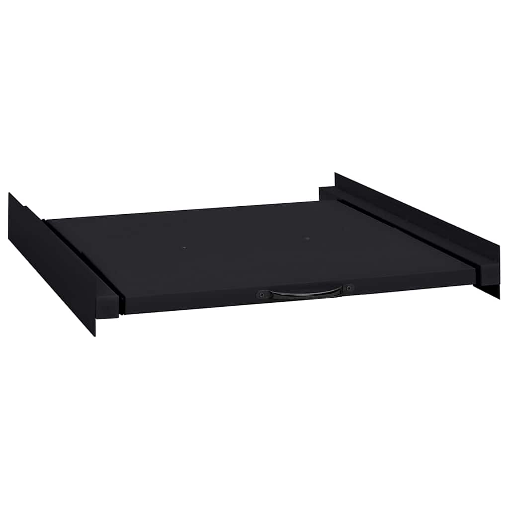 Wasmachine Tussenplank Zwart 60 x 60 x 8 cm Staal