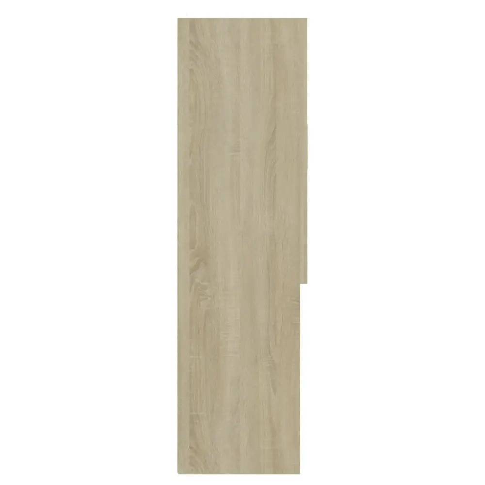 rechthoekig licht hout paneel - Wasmachine boven kast 70,5x25,5x90 cm sonoma eikenkleurig