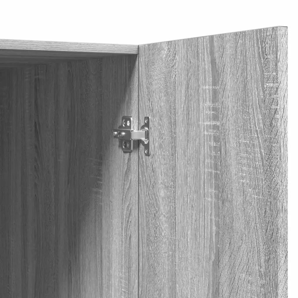 grijs hout kast deur scharnier - Wasmachine kast 71x71,5x91,5 cm grijs sonoma eikenkleurig