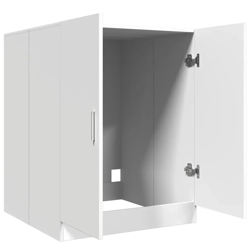 wit keuken kast open deur - Wasmachine kast 71x71,5x91,5 cm wit