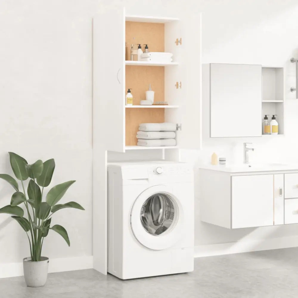 wit machine opslag kast - Wasmachine kast met bovenkast wit