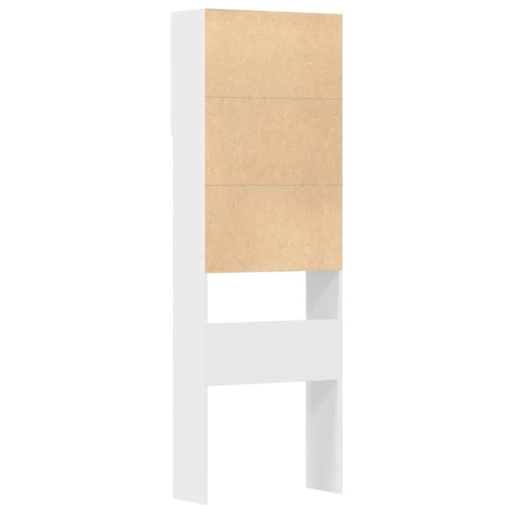 wit beige kast - Wasmachine kast met deuren wit