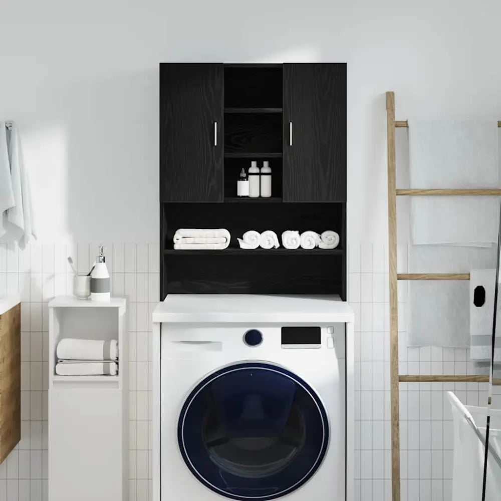 zwart kamer kast - Wasmachine kast opbouw zwart