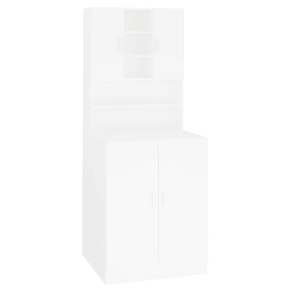 wit opslag kast planken - Wasmachine kast wit