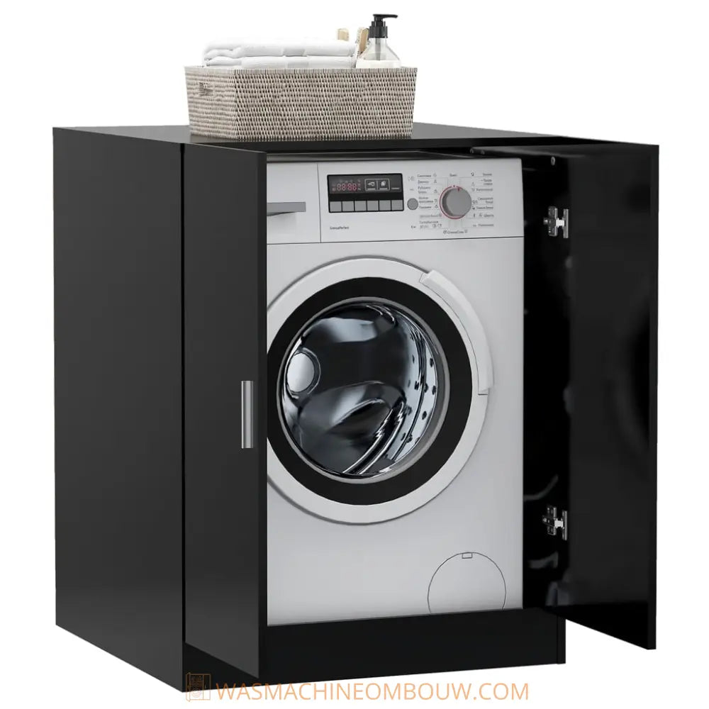 machine binnen zwart kast - Wasmachine kast zwart