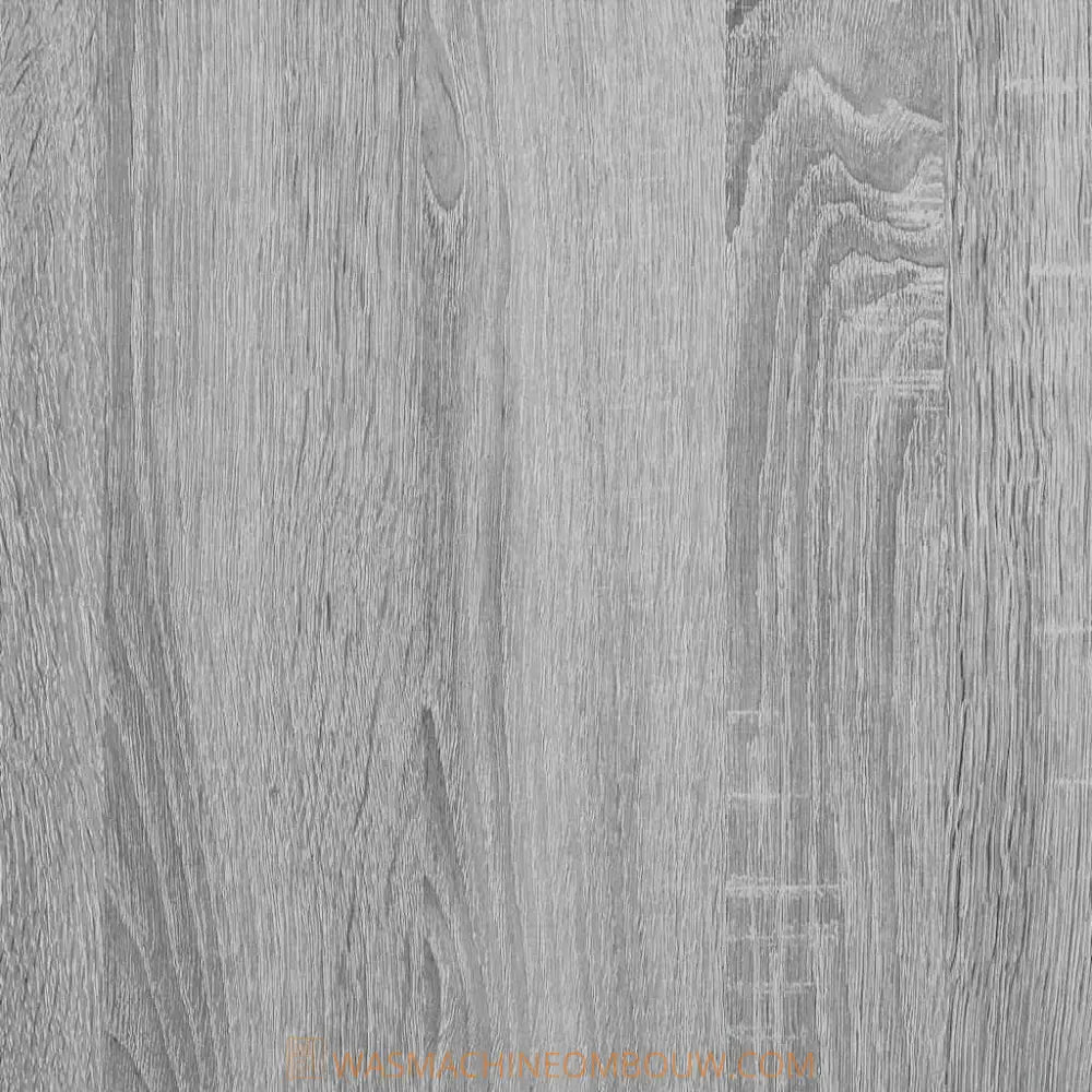grijs hout graan textuur - Wasmachine ombouw bruin eiken kleurig