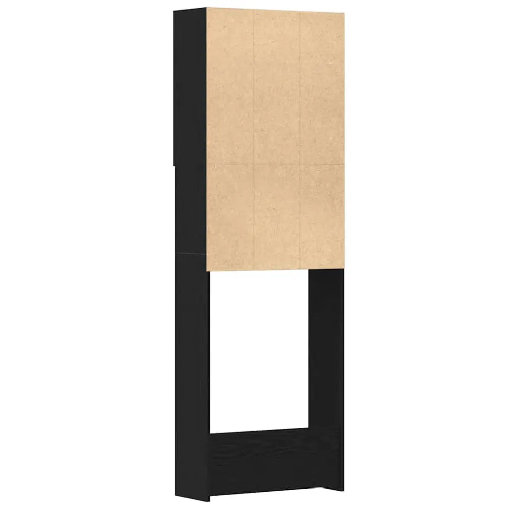 tweekleurig kast frame - Wasmachine ombouw kast zwart