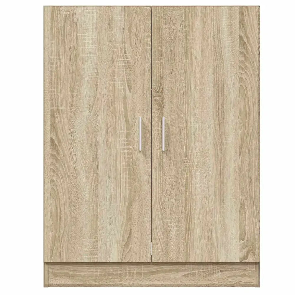 houten tweedeurs kast - Wasmachine ombouw kleur eiken