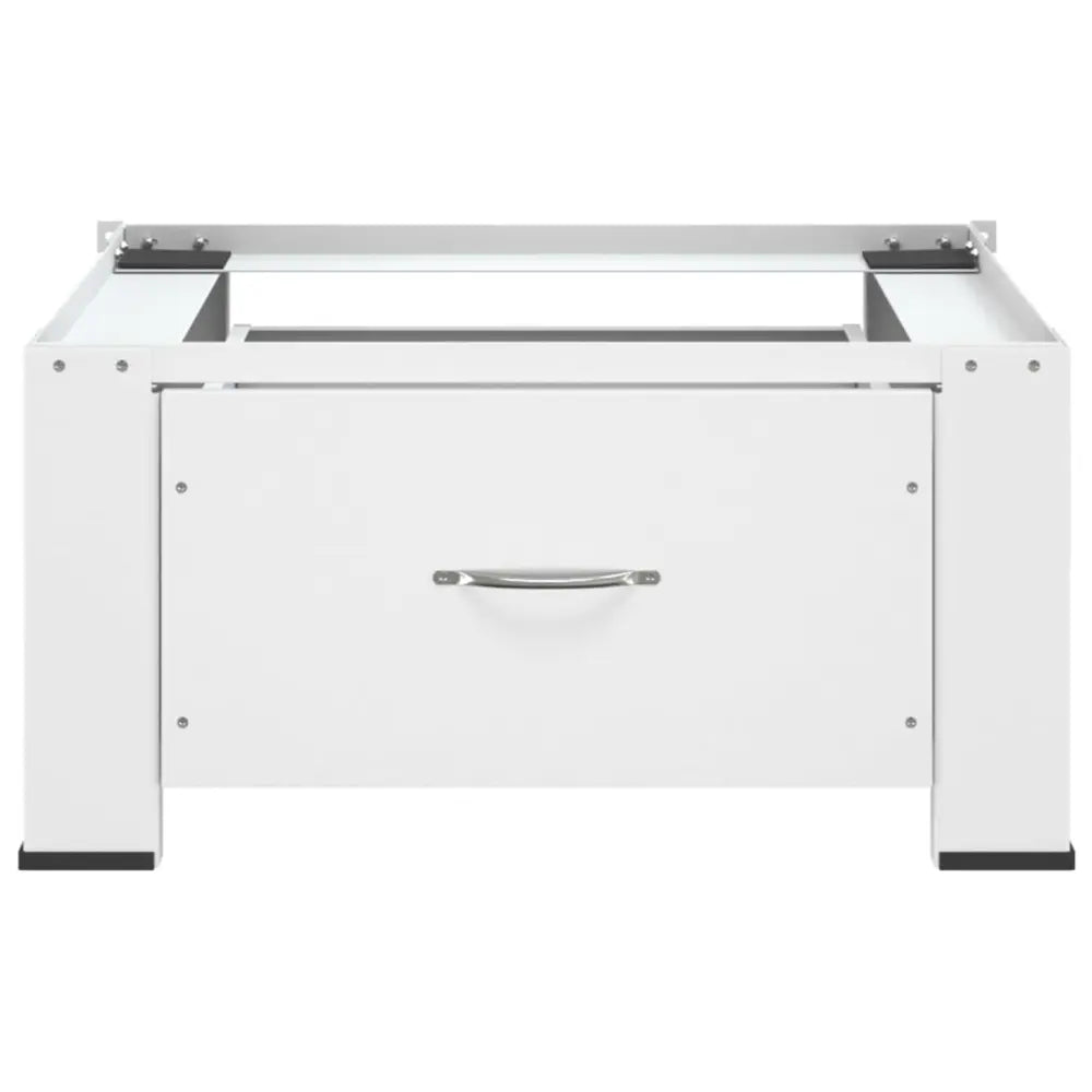 wit kast basis lade - Wasmachine verhoger met lade wit 64 x 55 x 32,5