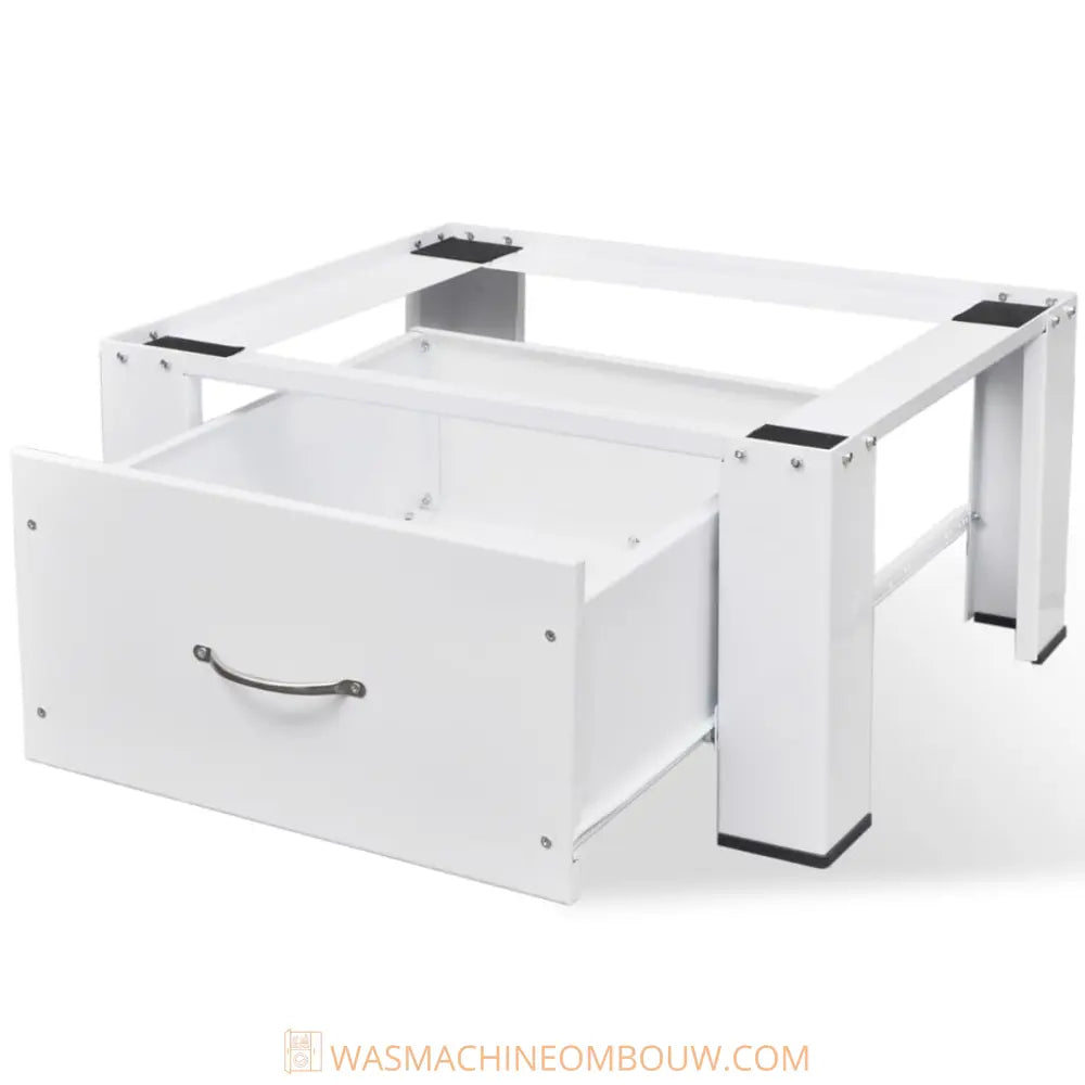 wit machine stand lade - Wasmachine verhoger met lade wit