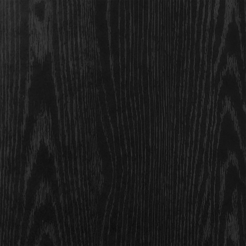 Wasmachinekast met opslag Zwart Eiken 70,5 x 71,5 x 91,5 cm