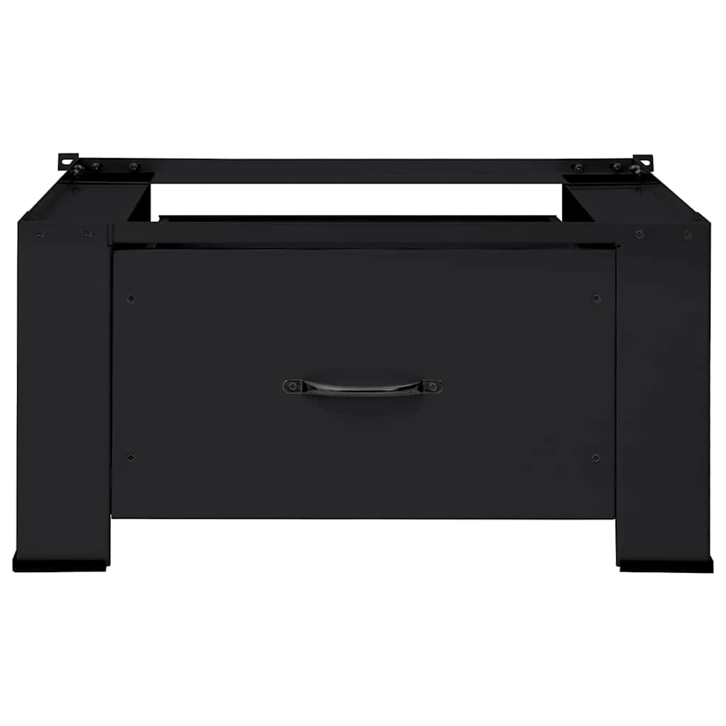 Wasmachine Pedestal Zwart 64 x 55 x 32,5 cm Staal