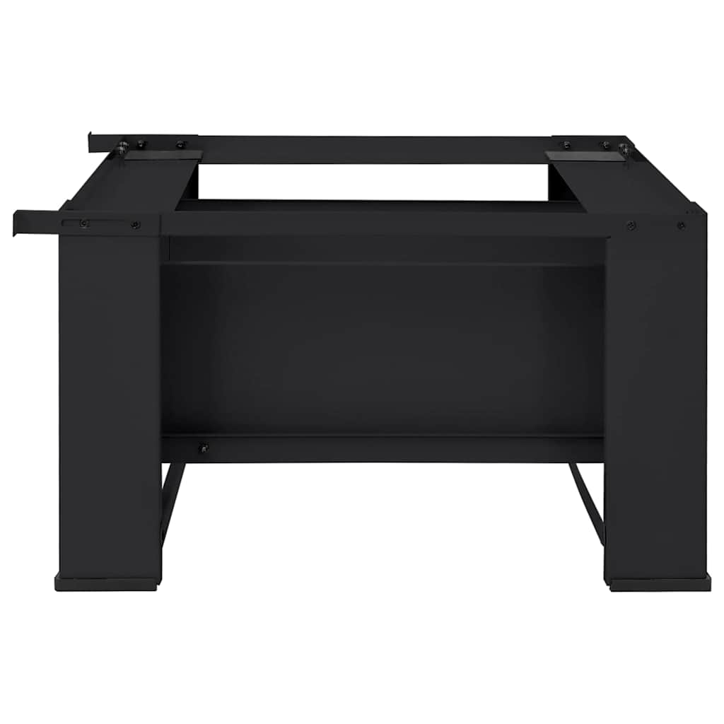 Wasmachine Pedestal Zwart 64 x 55 x 32,5 cm Staal