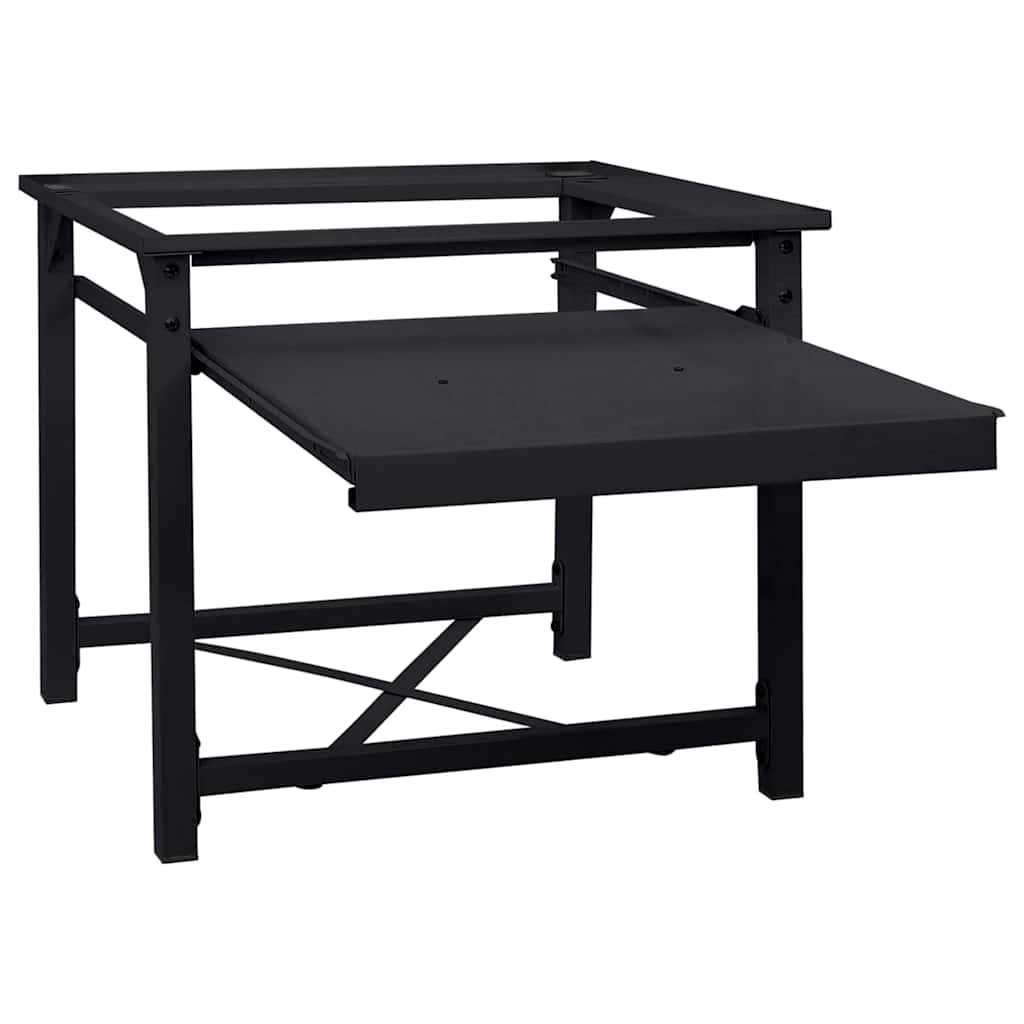 Wasmachine Pedestal Zwart 60 x 56 x 52 cm Staal