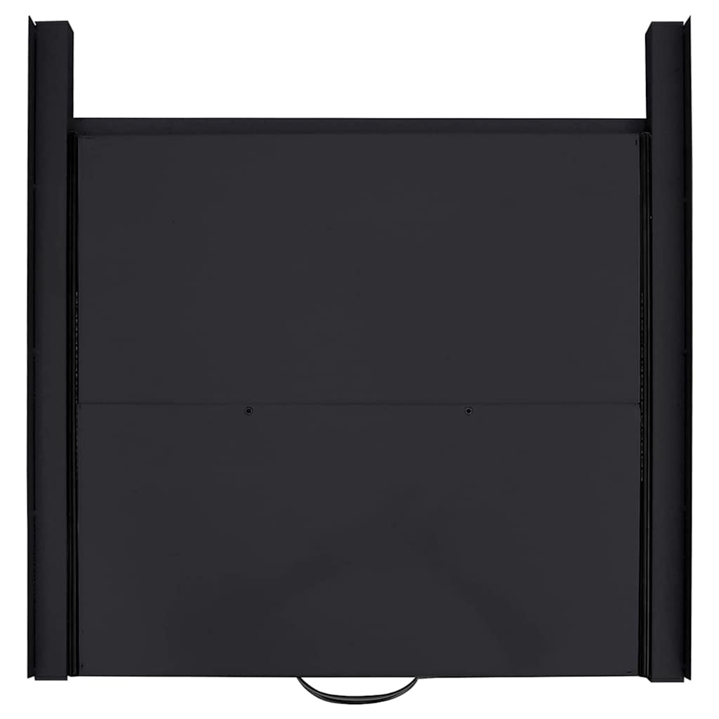 Wasmachine Tussenplank Zwart 60 x 60 x 8 cm Staal