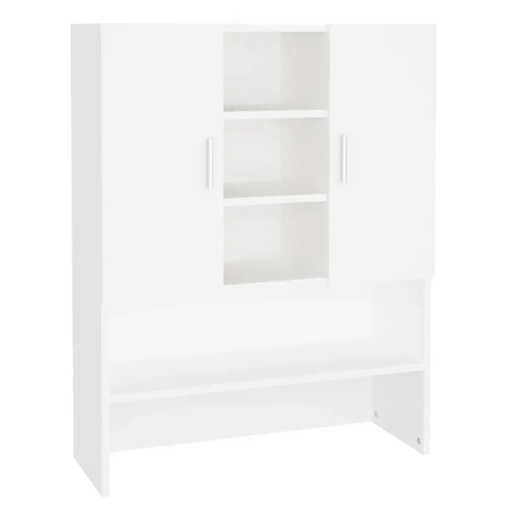 wit opslag kast - Wasmachine boven kast 70,5x25,5x90 cm wit