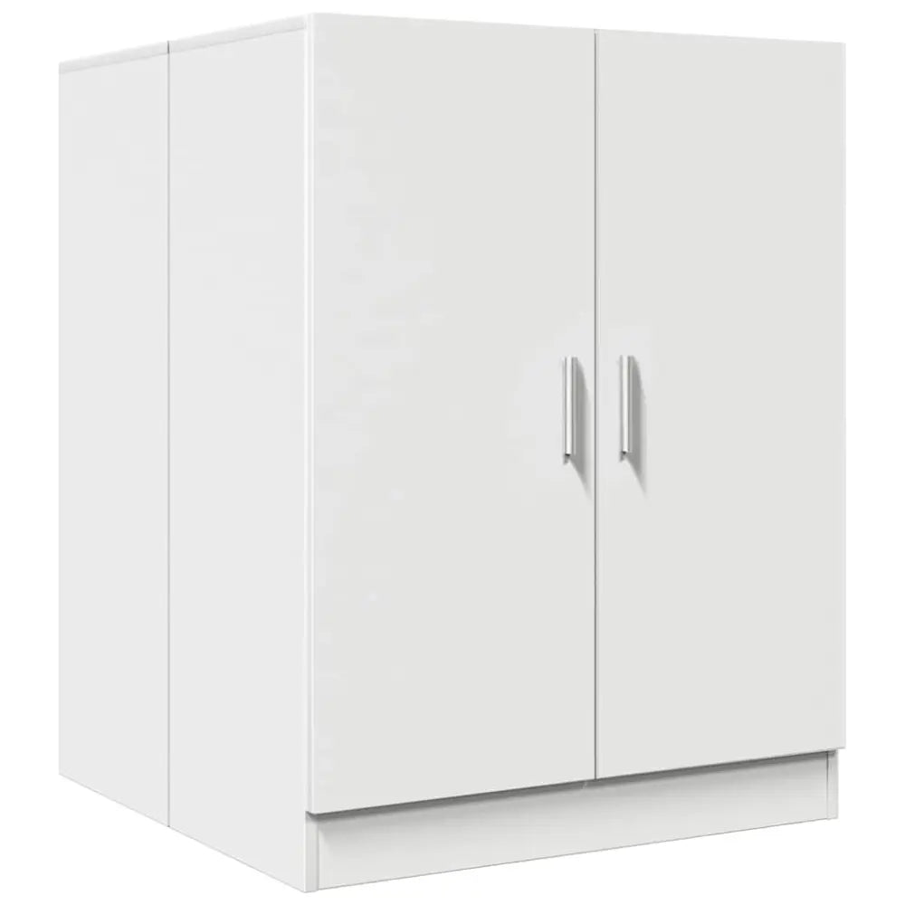wit opslag kast twee deuren - Wasmachine kast 71x71,5x91,5 cm wit