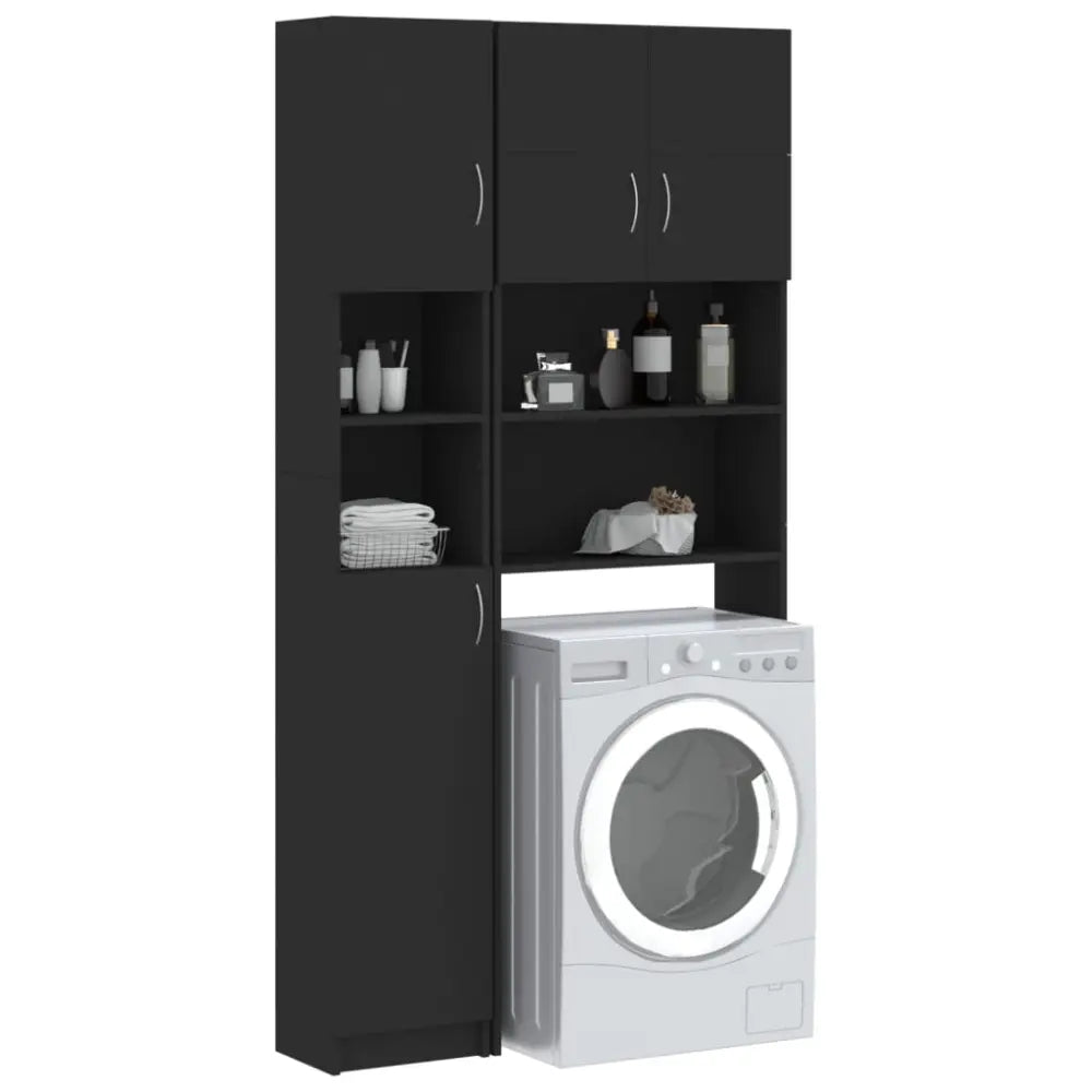 zwart opslag eenheid machine - Wasmachine kast groot zwart