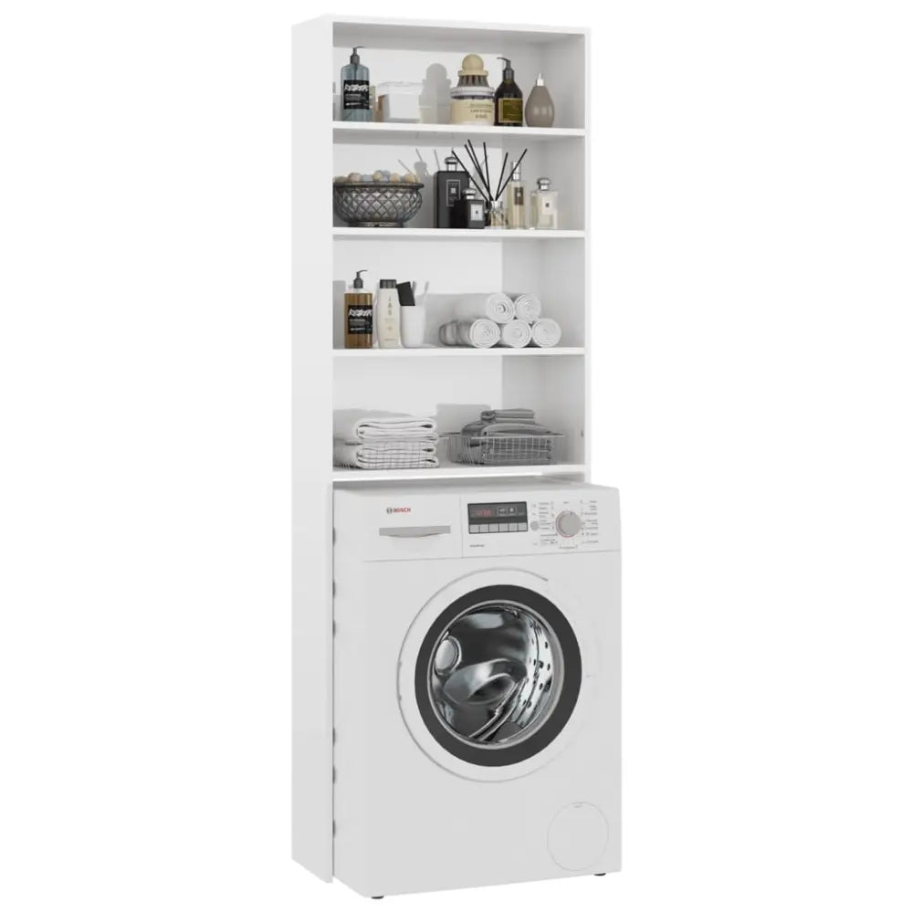 wit machine eenheid - Wasmachine kast met opberg vak boven wit