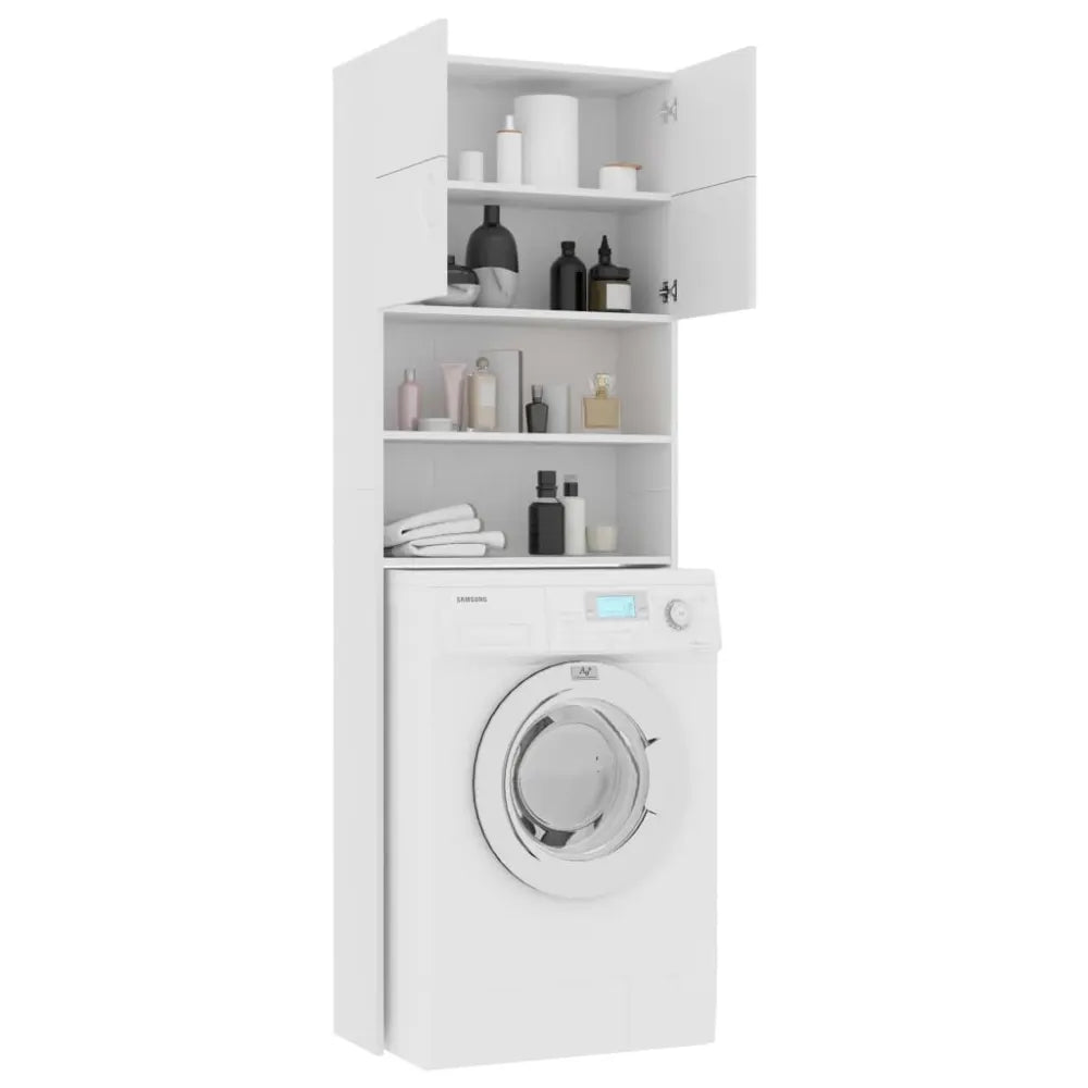 wit kast machine - Wasmachine ombouw met kast wit