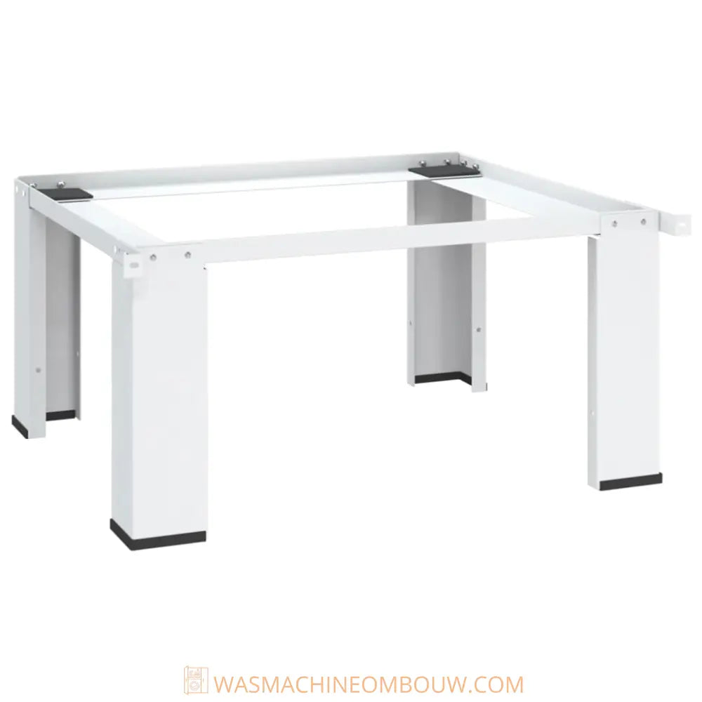 wit metaal apparaat stand - wasmachine verhoger wit